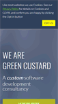 Mobile Screenshot of green-custard.com